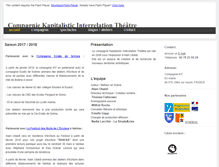 Tablet Screenshot of cie-kapitalistic-interrelation-theatre.com